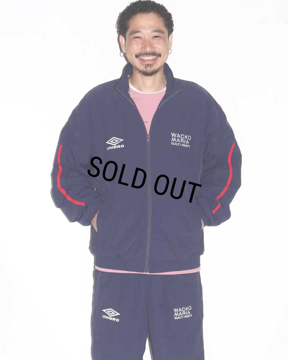 画像9: WACKO MARIA/UMBRO / TRACK JACKET（NAVY）［トラックJKT-26秋冬］ (9)
