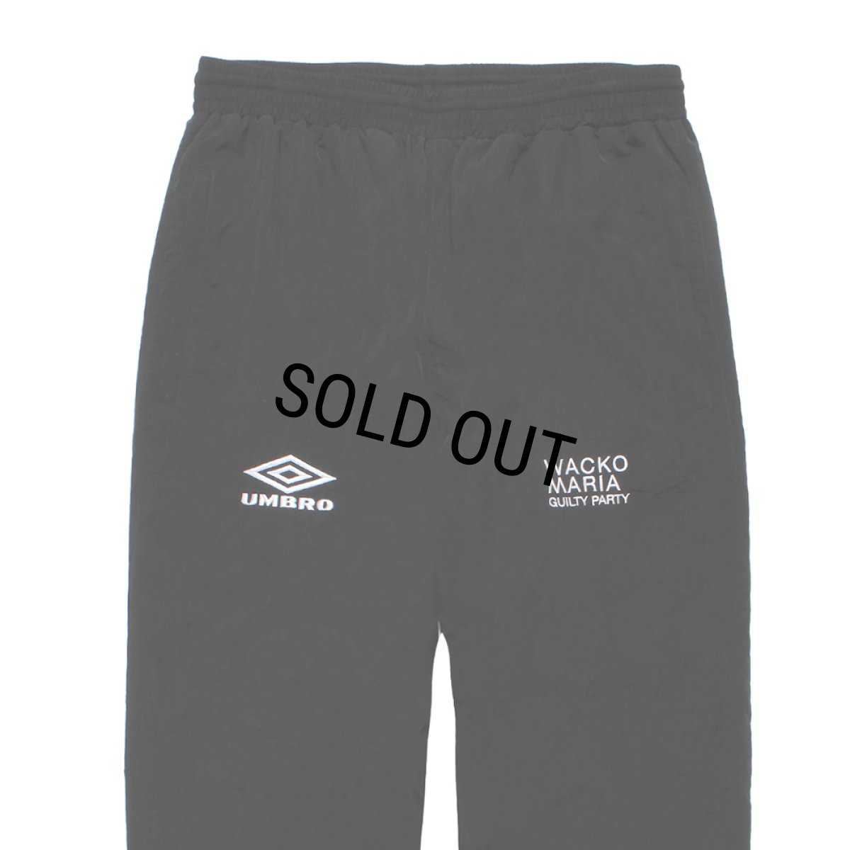 画像3: WACKO MARIA/UMBRO / TRACK PANTS（BLACK）［トラックパンツ-26秋冬］ (3)