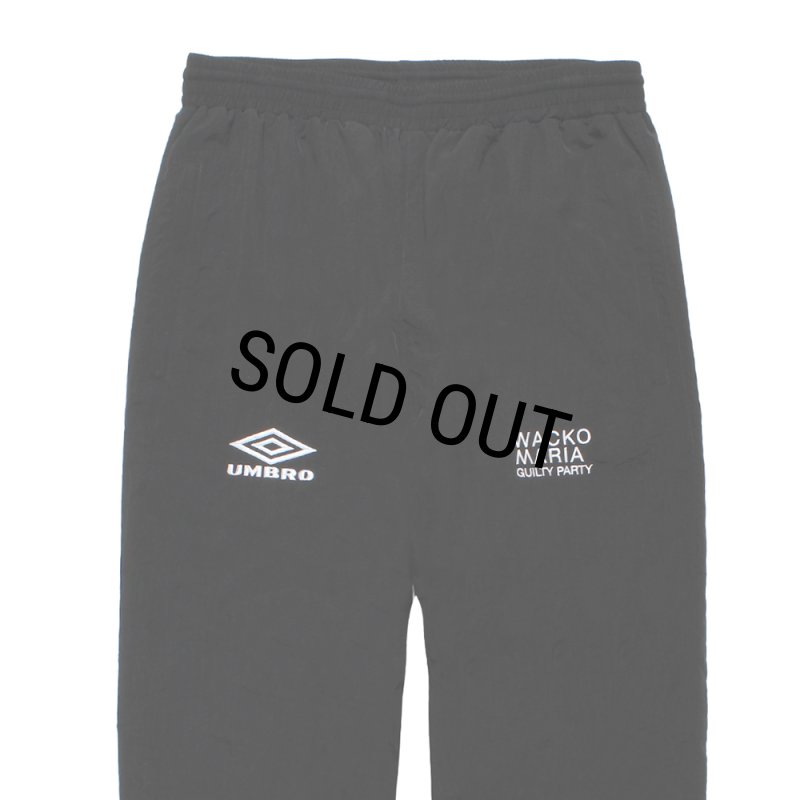 WACKO MARIA/UMBRO / TRACK PANTS（BLACK）［トラックパンツ-26秋冬