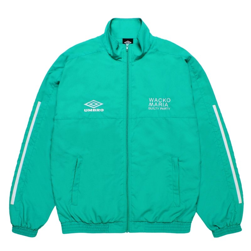 画像1: WACKO MARIA/UMBRO / TRACK JACKET（MINT）［トラックJKT-26秋冬］