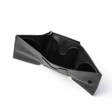 画像4: CALEE/ROUND STUDS LEATHER MULTI WALLET（BLACK）［ラウンドスタッズレザーマルチウォレット-26秋冬］ (4)