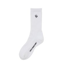 画像1: COOTIE PRODUCTIONS/N/C Middle Socks（White）［ミドルソックス-26秋冬］ (1)