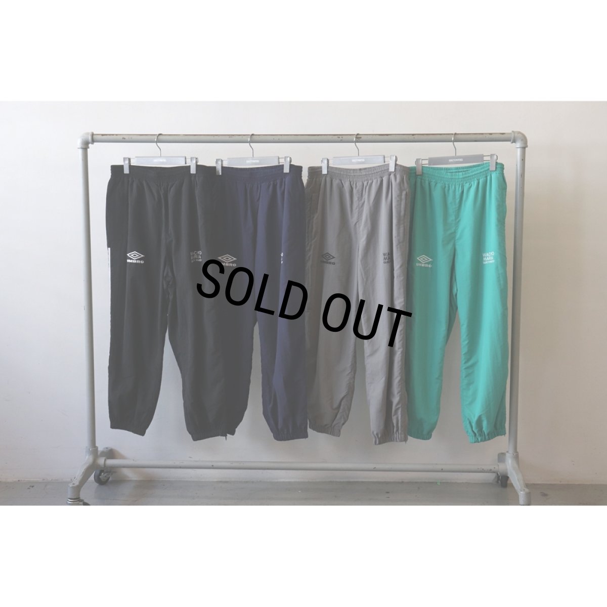 画像10: WACKO MARIA/UMBRO / TRACK PANTS（BLACK）［トラックパンツ-26秋冬］ (10)