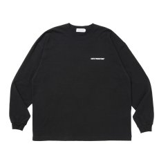 画像1: COOTIE PRODUCTIONS/Raffy Pleated Jersey L/S Tee（Black）［ラフィープリーテッドジャージー長袖T-26秋冬］ (1)