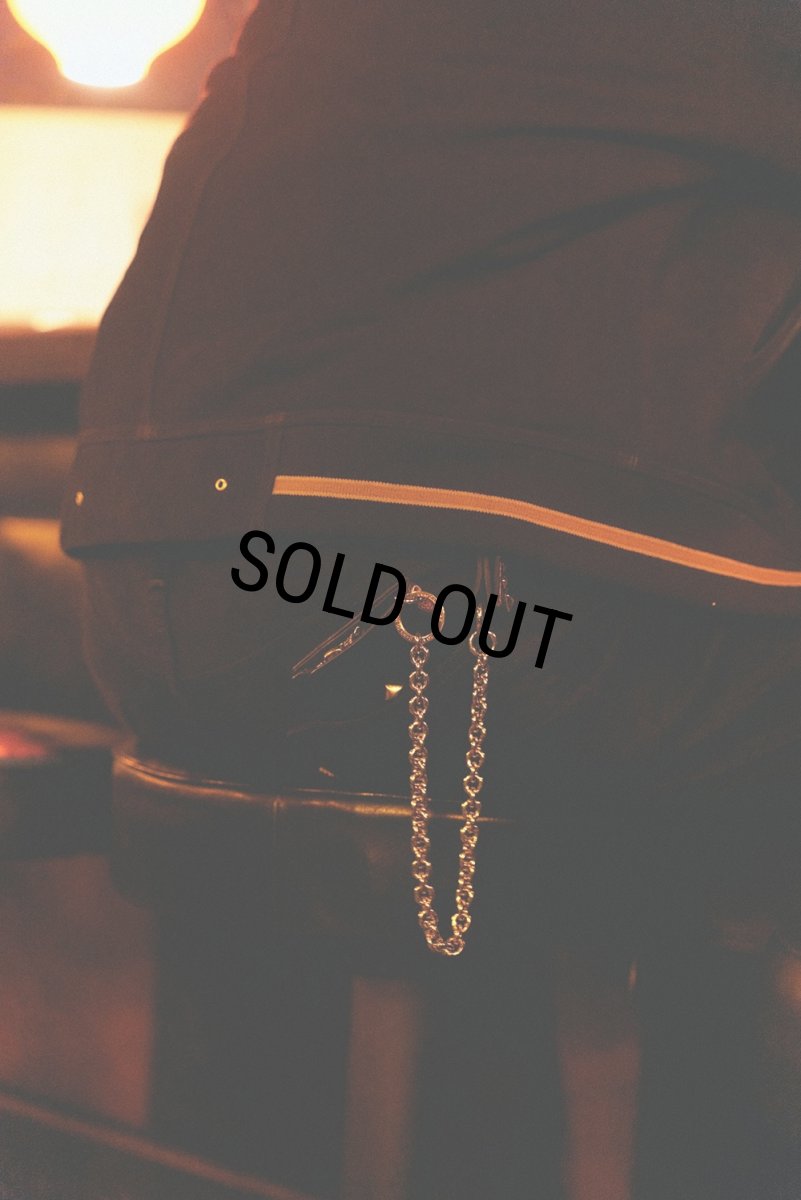 画像8: CALEE/STUDS LEATHER WALLET CHAIN（BLACK）［スタッズレザーウォレットチェーン-26春夏］ (8)