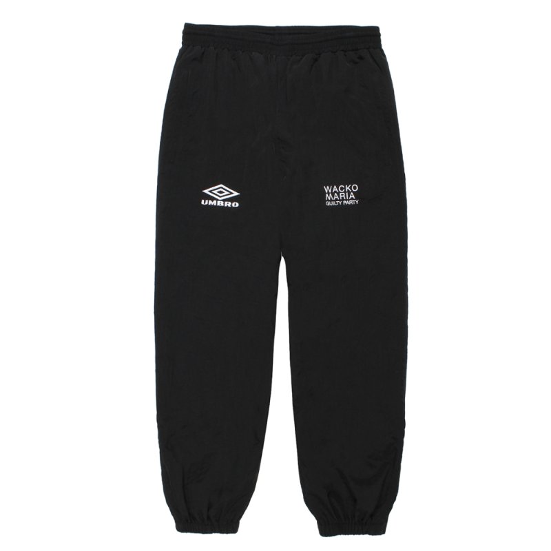 画像1: WACKO MARIA/UMBRO / TRACK PANTS（BLACK）［トラックパンツ-26秋冬］