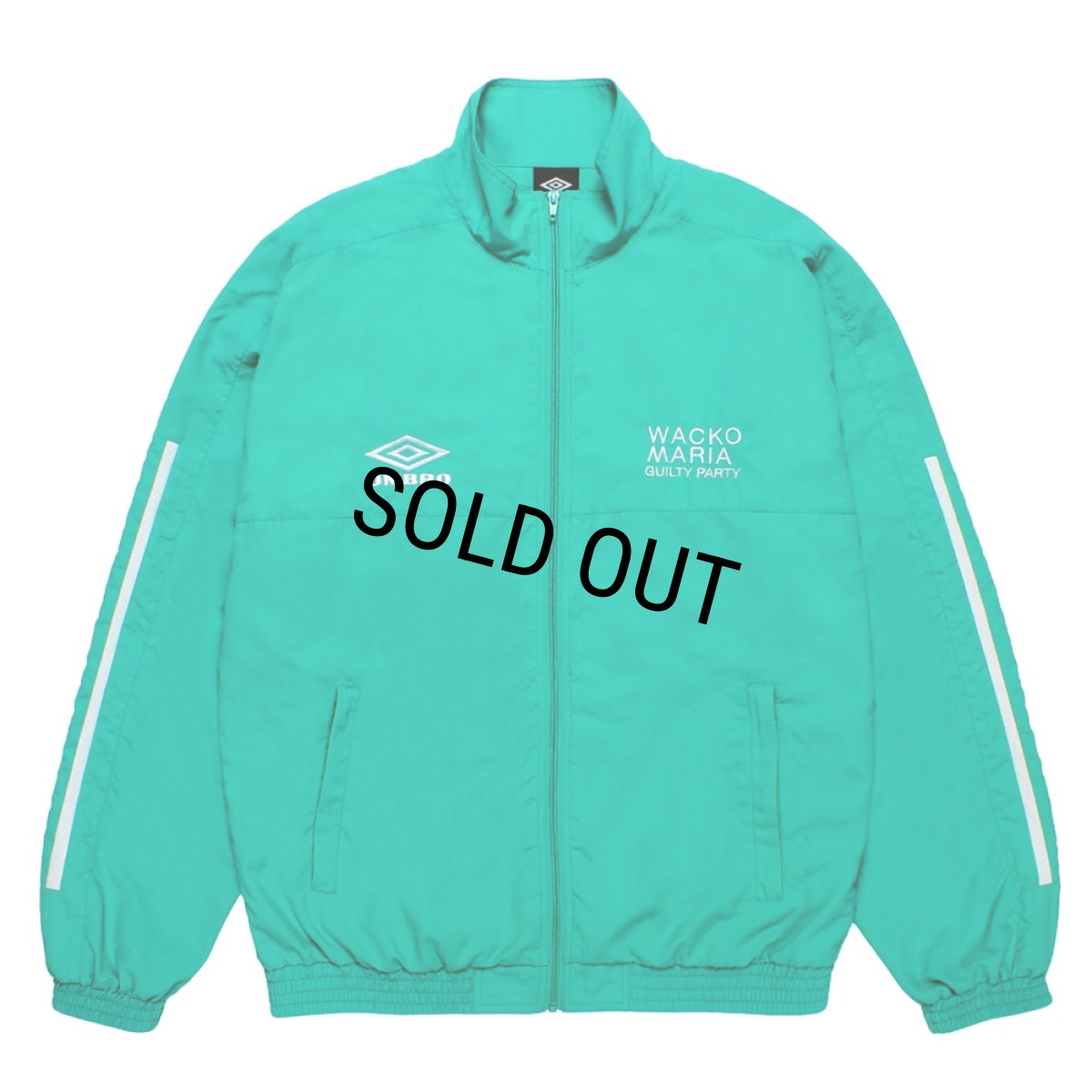 画像1: WACKO MARIA/UMBRO / TRACK JACKET（MINT）［トラックJKT-26秋冬］ (1)