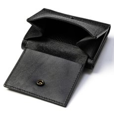 画像3: CALEE/ROUND STUDS LEATHER MULTI WALLET（BLACK）［ラウンドスタッズレザーマルチウォレット-26秋冬］ (3)