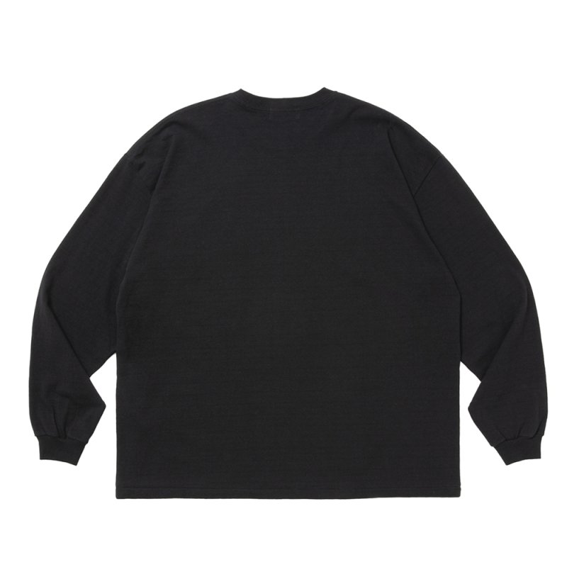 画像2: COOTIE PRODUCTIONS/Raffy Pleated Jersey L/S Tee（Black）［ラフィープリーテッドジャージー長袖T-26秋冬］