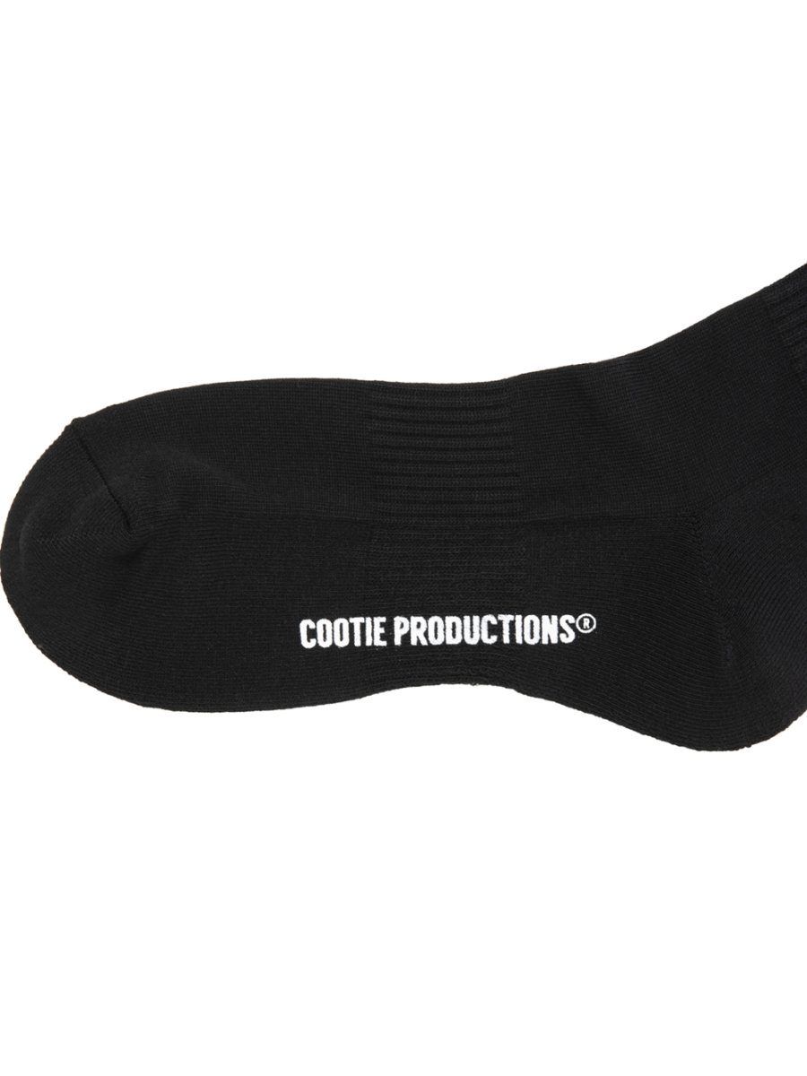 画像4: COOTIE PRODUCTIONS/N/C Middle Socks（Black）［ミドルソックス-26秋冬］ (4)