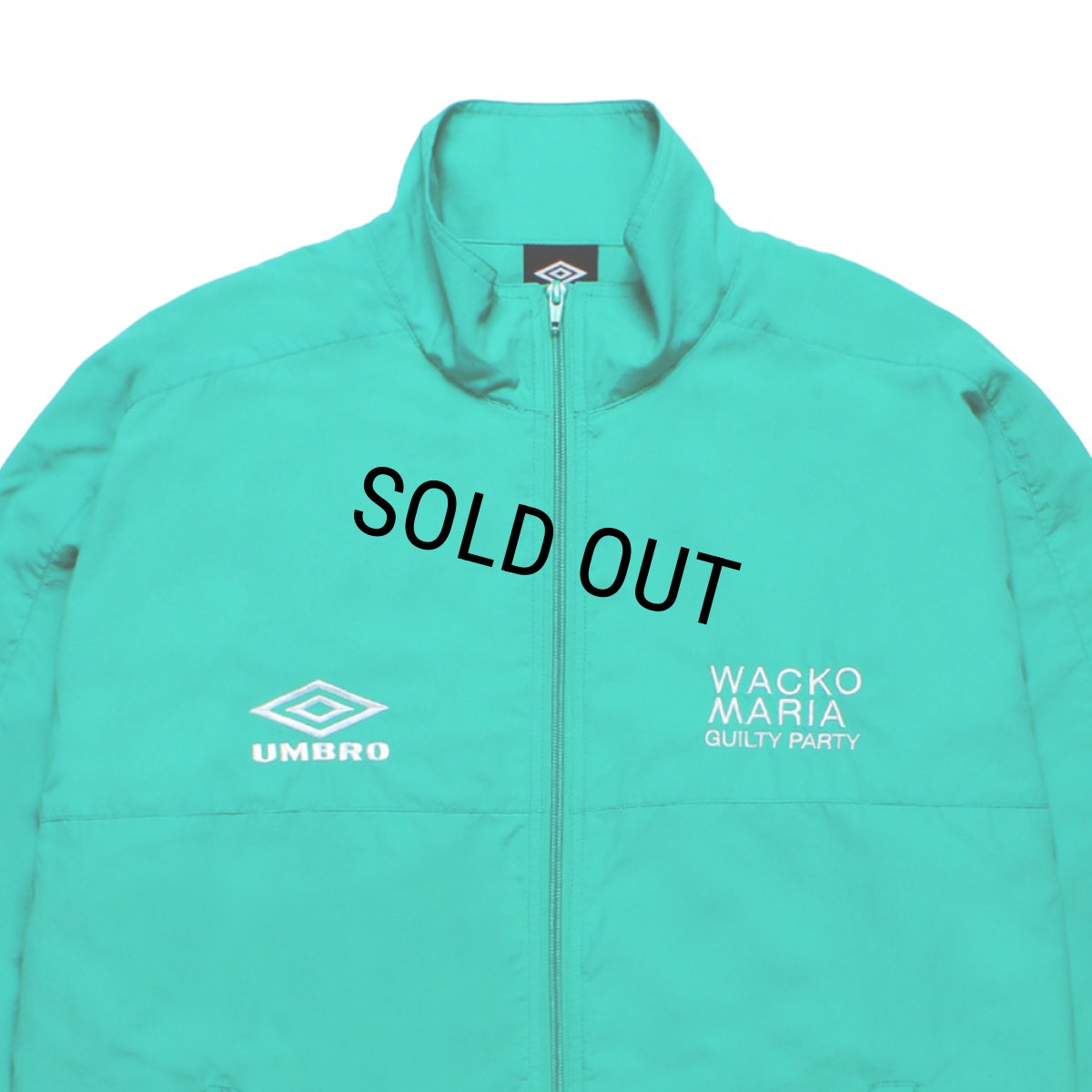 画像3: WACKO MARIA/UMBRO / TRACK JACKET（MINT）［トラックJKT-26秋冬］ (3)