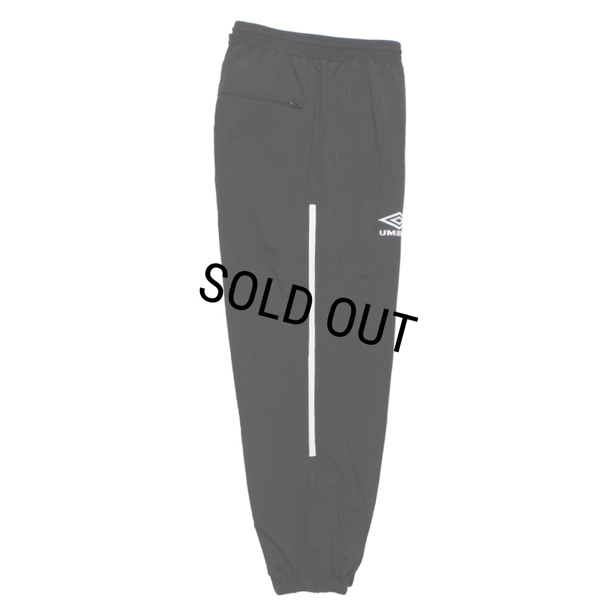 画像2: WACKO MARIA/UMBRO / TRACK PANTS（BLACK）［トラックパンツ-26秋冬］ (2)