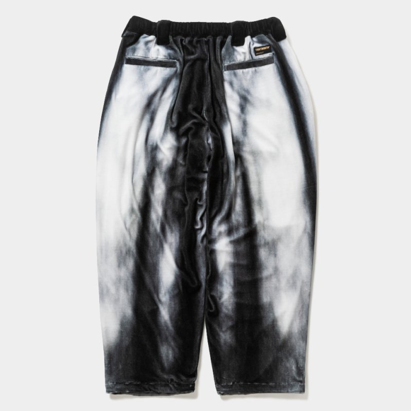 画像2: TIGHTBOOTH/VELOUR BALLOON PANTS（Print）［ベロアバルーンパンツ-26秋冬］