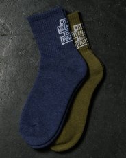 画像4: BlackEyePatch/OG LABEL SHORT SOCKS（OLIVE） (4)