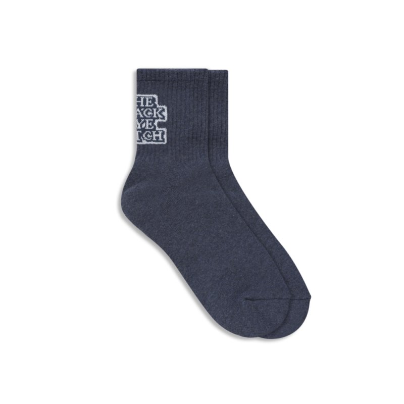画像2: BlackEyePatch/OG LABEL SHORT SOCKS（NAVY）