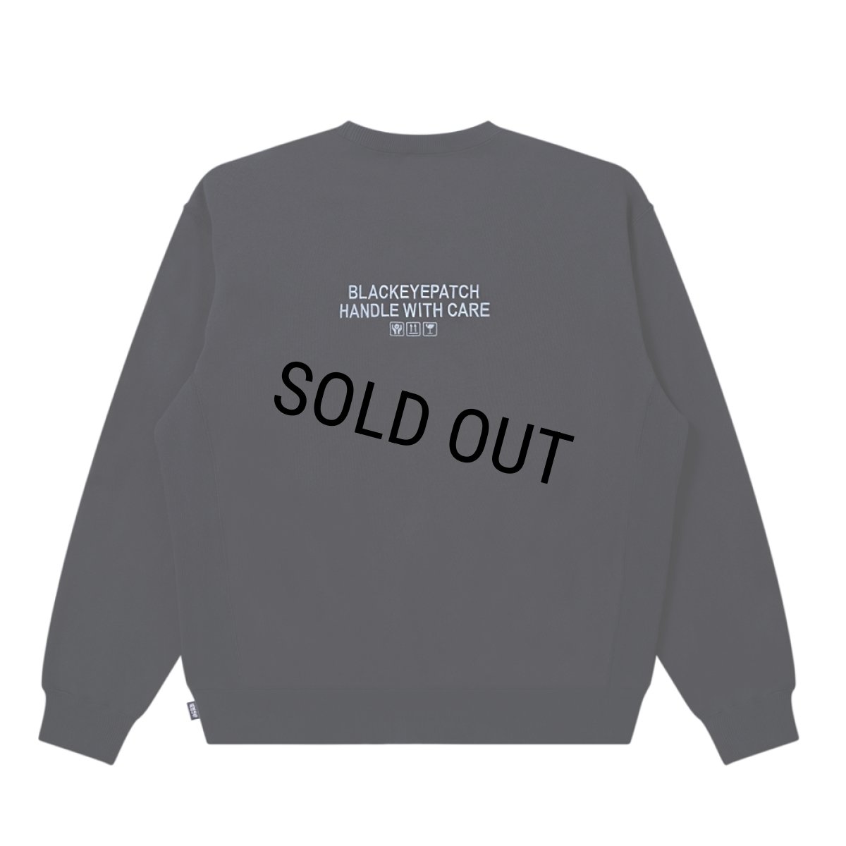 画像2: BlackEyePatch/HWC LABEL CREW SWEAT（NAVY） (2)