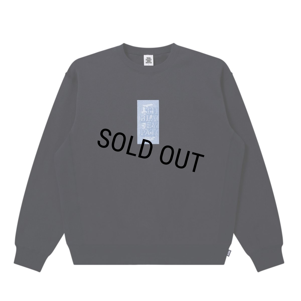 画像1: BlackEyePatch/HWC LABEL CREW SWEAT（NAVY） (1)