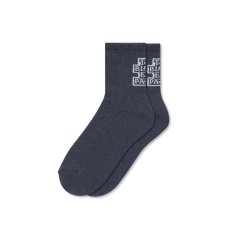 画像1: BlackEyePatch/OG LABEL SHORT SOCKS（NAVY） (1)