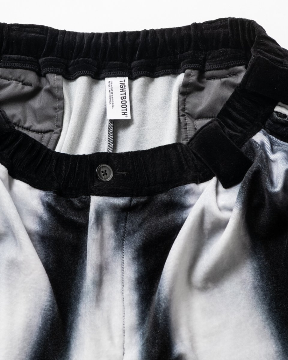 画像4: TIGHTBOOTH/VELOUR BALLOON PANTS（Print）［ベロアバルーンパンツ-26秋冬］ (4)