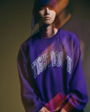 画像3: TIGHTBOOTH/COLLEGE CREW SWEAT（Black）［カレッジクルースウェット-26秋冬］ (3)