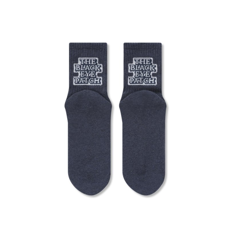 画像3: BlackEyePatch/OG LABEL SHORT SOCKS（NAVY）