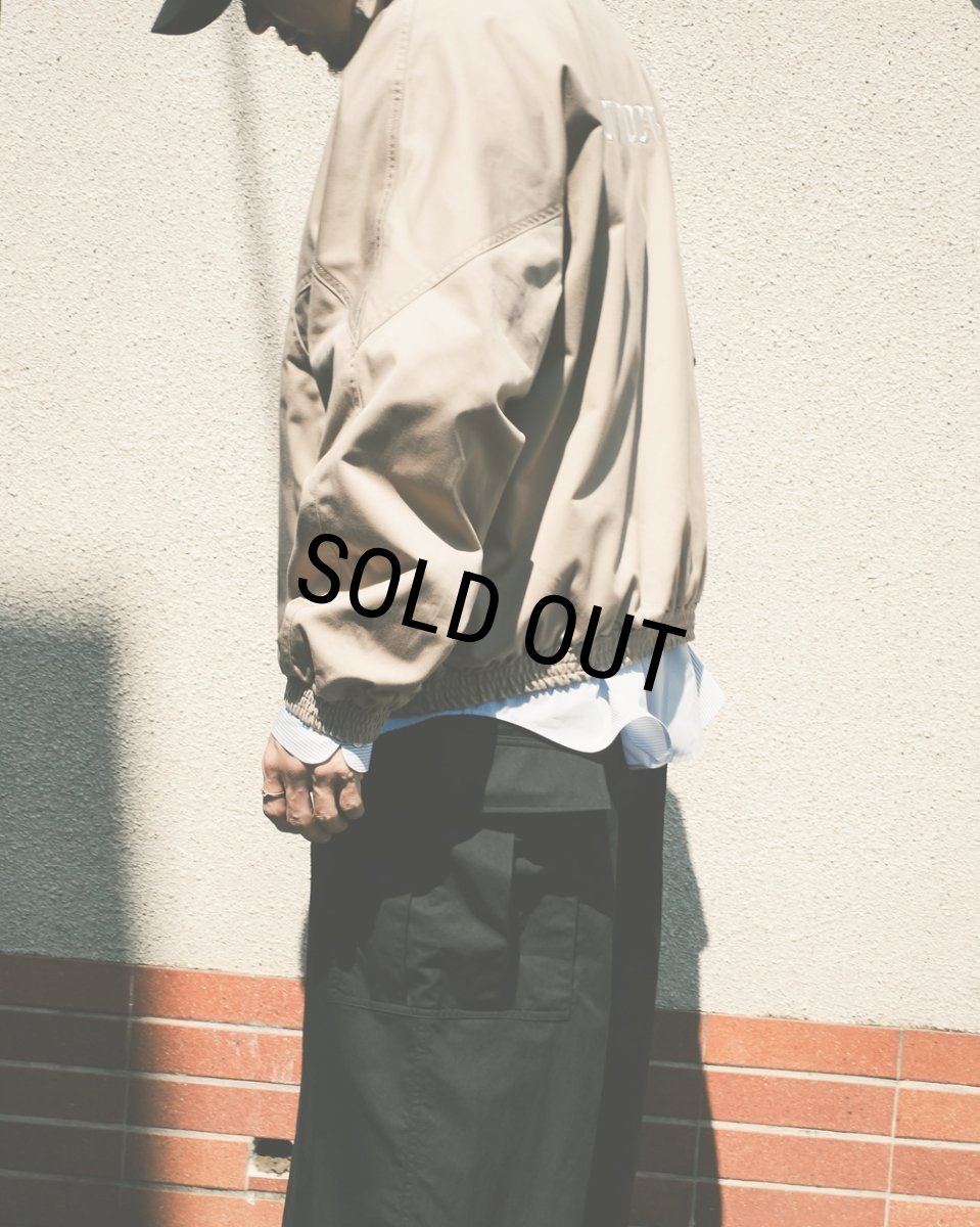 画像6: COOTIE PRODUCTIONS/Cotton Twill Track Jacket（Beige）［コットンツイルトラックJKT-26秋冬］ (6)