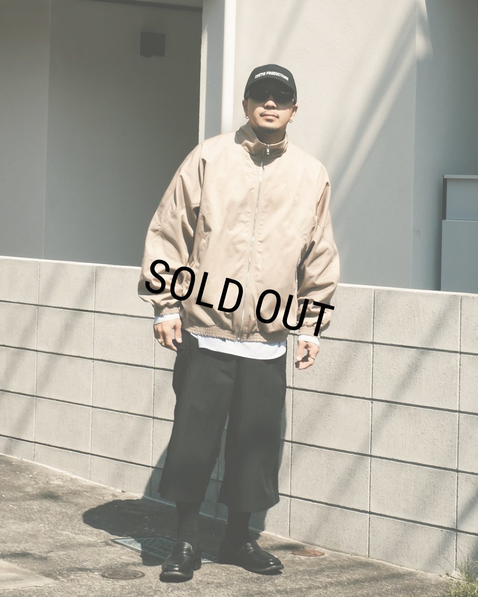 画像5: COOTIE PRODUCTIONS/Cotton Twill Track Jacket（Beige）［コットンツイルトラックJKT-26秋冬］ (5)