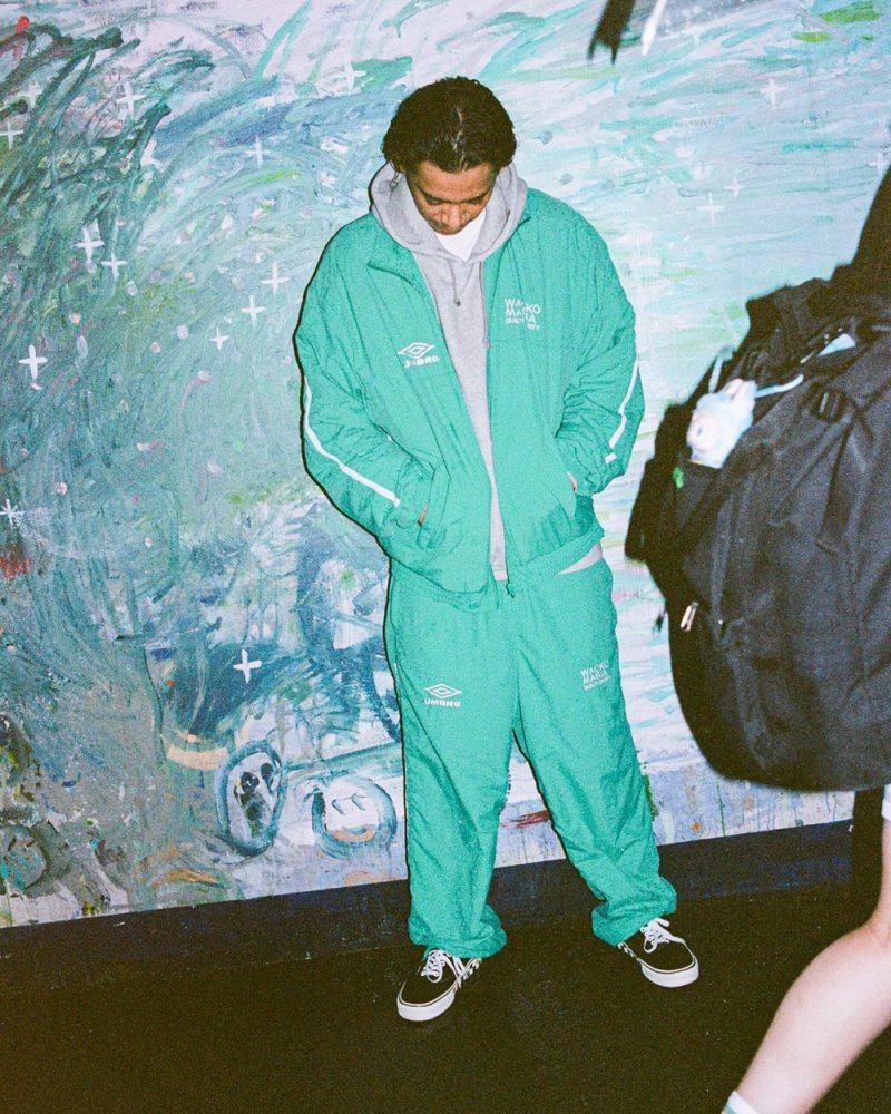 画像3: WACKO MARIA/UMBRO / TRACK JACKET（MINT）［トラックJKT-26秋冬］