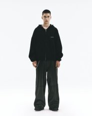 画像7: ANTIDOTE BUYERS CLUB/ASIC Sweat Zip Parka（Pure Black） (7)