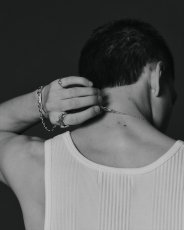 画像9: COOTIE PRODUCTIONS/Ribbed Tank Top（2 Pack）（White & Ash Gray）［リブドタンクトップ-26秋冬］ (9)