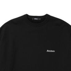 画像3: ANTIDOTE BUYERS CLUB/ASIC Crewneck Sweat Shirt（Pure Black） (3)