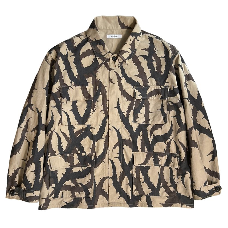 画像1: exodus brand/TRIBAL CAMO BDU JACKET（BEIGE）［トライバルカモBDUジャケット-26秋冬］