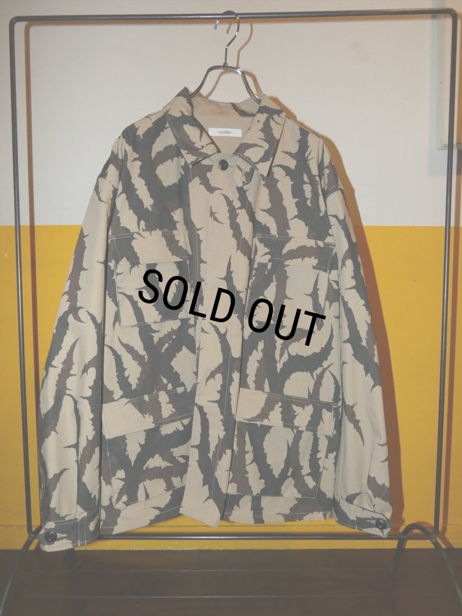画像2: exodus brand/TRIBAL CAMO BDU JACKET（BEIGE）［トライバルカモBDUジャケット-26秋冬］ (2)