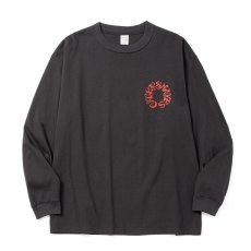 画像2: CALEE/VINTAGE TYPE CALEE SNAKES L/ S TEE（INK BLACK）［プリント長袖T-26秋冬］ (2)