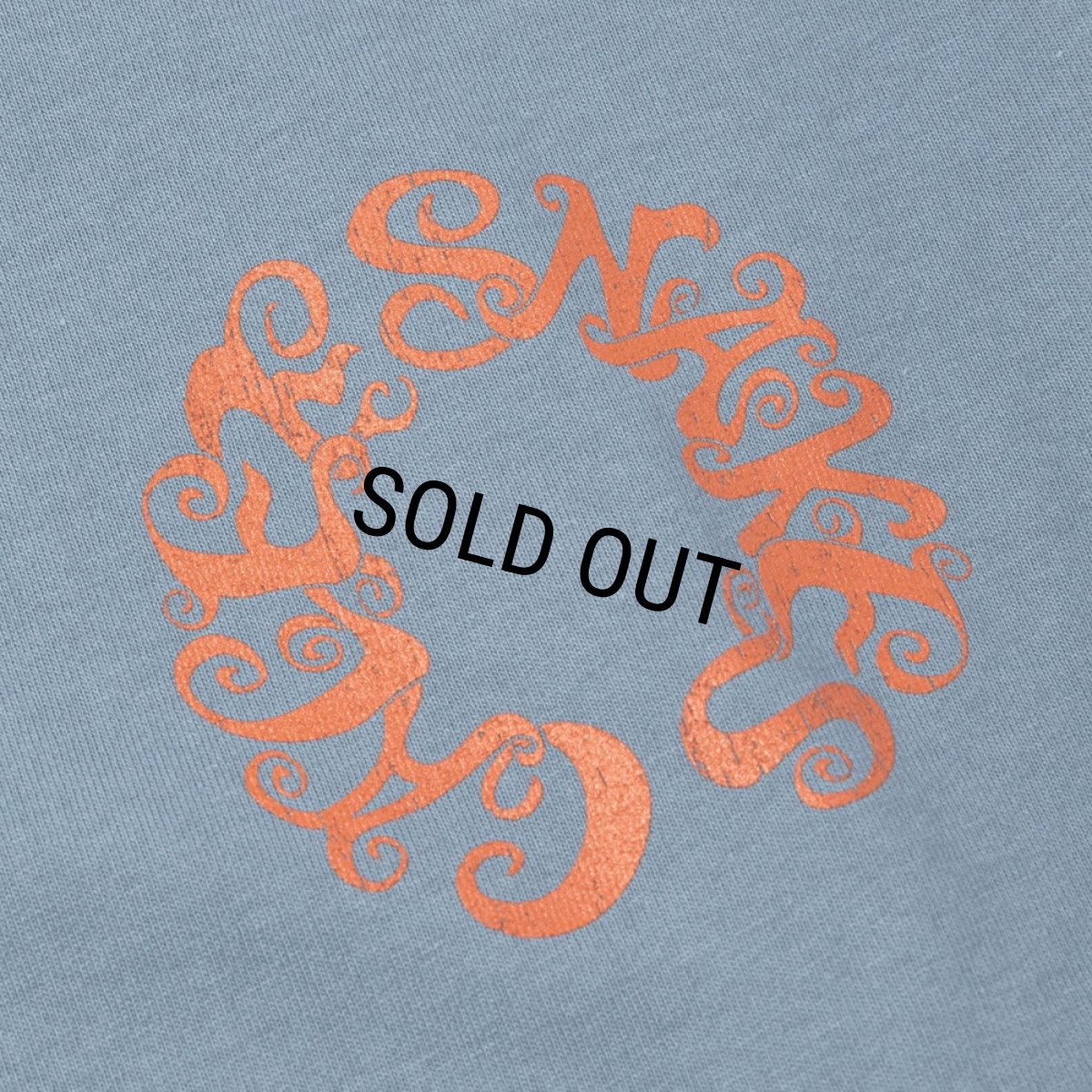 画像4: CALEE/VINTAGE TYPE CALEE SNAKES L/ S TEE（Lt.BLUE）［プリント長袖T-26秋冬］ (4)
