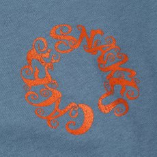 画像4: CALEE/VINTAGE TYPE CALEE SNAKES L/ S TEE（Lt.BLUE）［プリント長袖T-26秋冬］ (4)