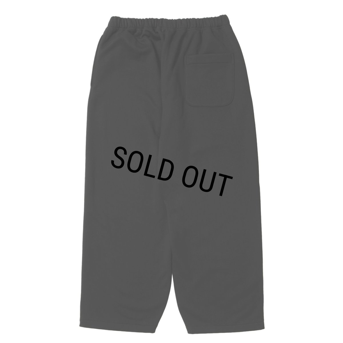 画像2: ANTIDOTE BUYERS CLUB/ASIC Wide Easy Sweat Pants（Pure Black） (2)