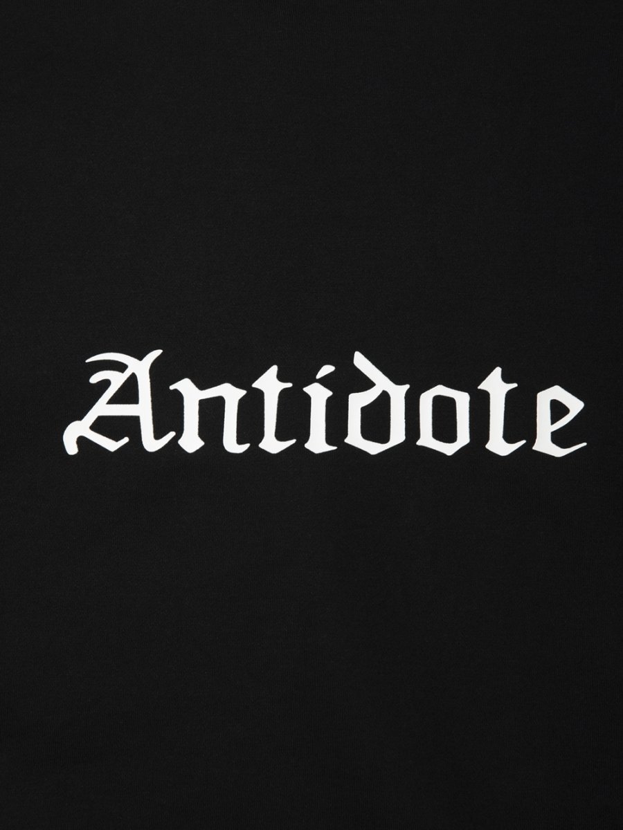 画像7: ANTIDOTE BUYERS CLUB/ASIC Crewneck Sweat Shirt（Pure Black） (7)