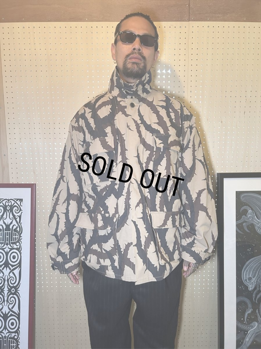 画像3: exodus brand/TRIBAL CAMO BDU JACKET（BEIGE）［トライバルカモBDUジャケット-26秋冬］ (3)