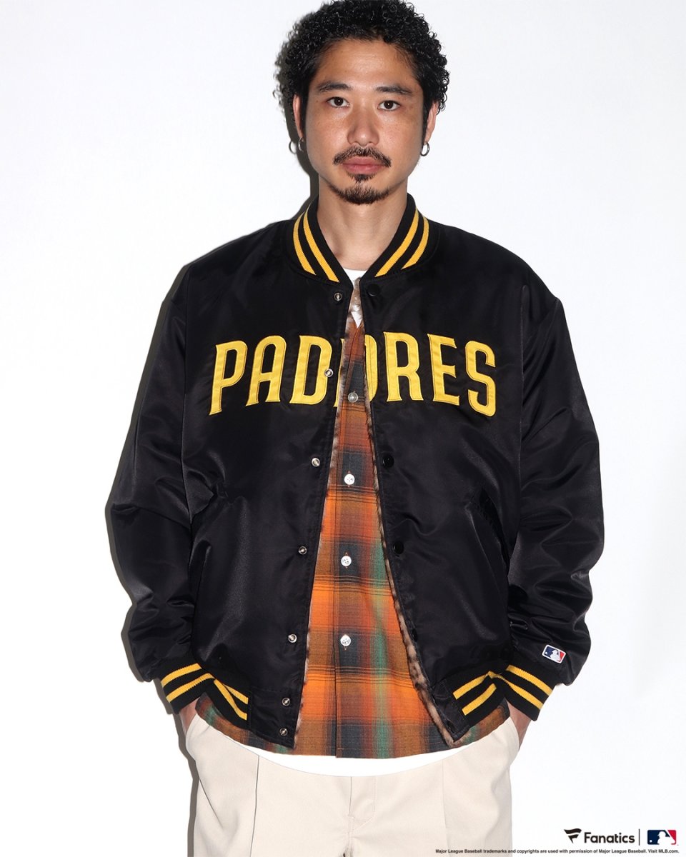 画像4: WACKO MARIA/OMBRE CHECK OPEN COLLAR SHIRT（ORANGE）［オンブレチェックオープンカラーシャツ-26秋冬］ (4)