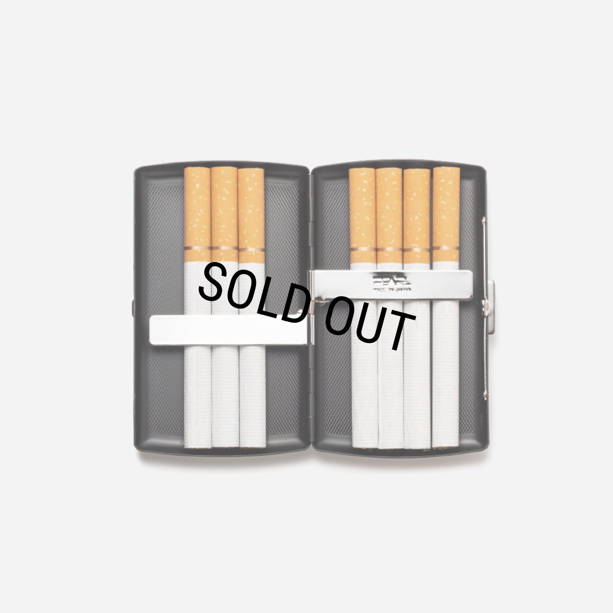画像2: TIGHTBOOTH/LABEL LOGO CIGARETTE CASE -Black［シガレットケース-26秋冬］ (2)