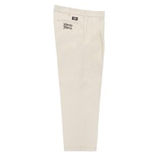画像1: WACKO MARIA/DICKIES / PLEATED TROUSERS（IVORY）［ワンタックトラウザース-26秋冬］ (1)