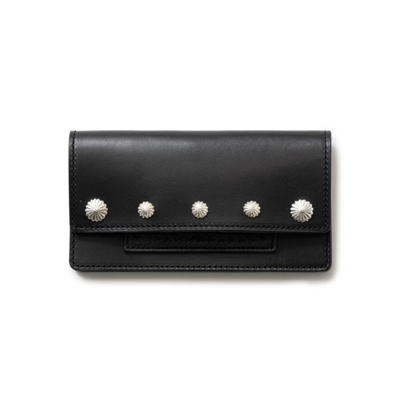 画像1: RATS/RATSxBINGO BROTHERS 5CONCHO WALLET（各色）［5コンチョウォレット-26秋冬］