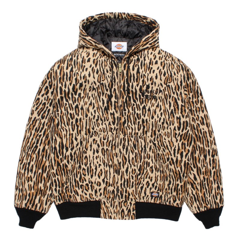 画像1: WACKO MARIA/DICKIES / LEOPARD ACTIVE JACKET（BEIGE）［レオパードアクティブJKT-26秋冬］