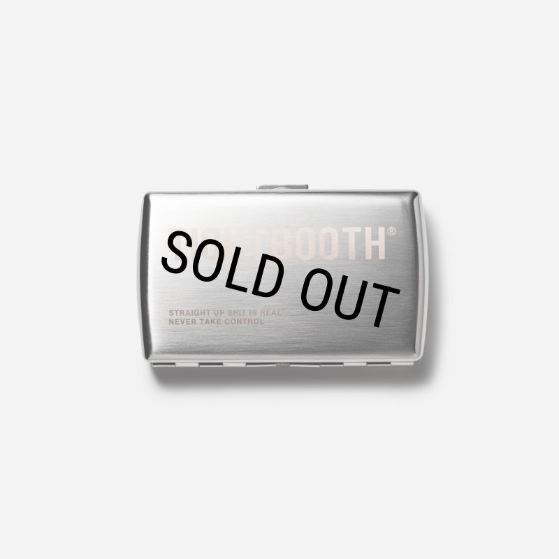 TIGHTBOOTH/LABEL LOGO CIGARETTE CASE -Silver［シガレットケース-26