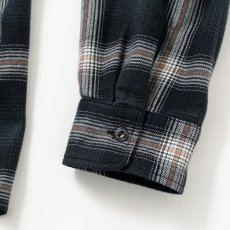 画像6: RATS/COTTON RAYON CHECK SHIRT（BLACK/BEIGE CHECK）［コットンレーヨンチェックシャツ-26秋冬］ (6)