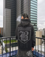画像4: BlackEyePatch/GOLD WING WASHED HOODIE（WASHED BLACK） (4)