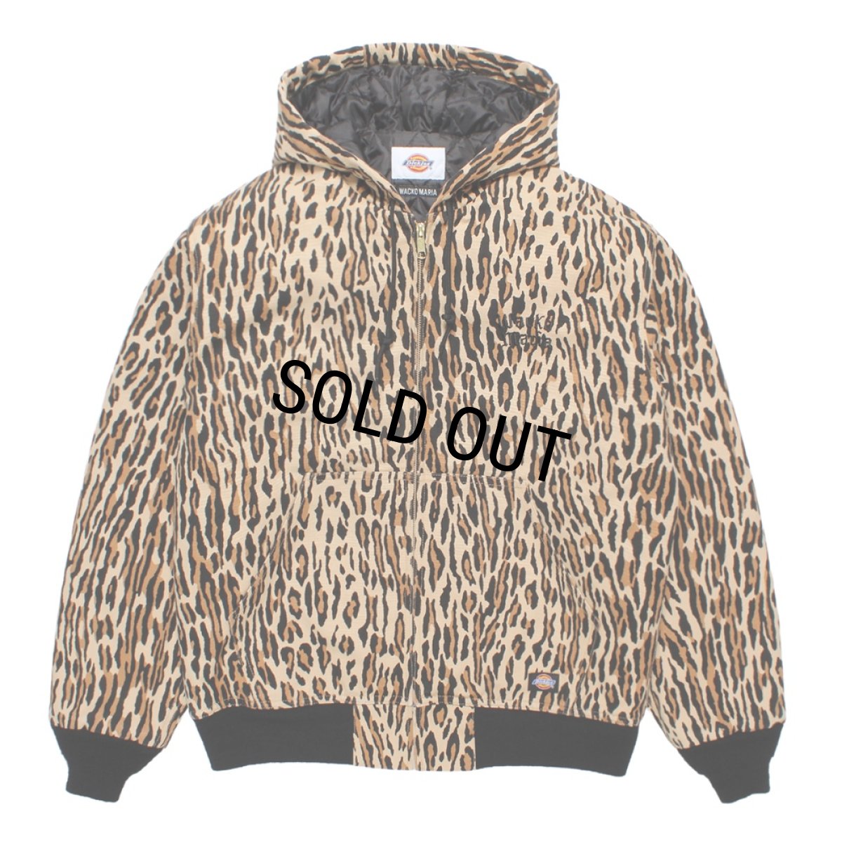 画像1: WACKO MARIA/DICKIES / LEOPARD ACTIVE JACKET（BEIGE）［レオパードアクティブJKT-26秋冬］ (1)