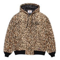 画像1: WACKO MARIA/DICKIES / LEOPARD ACTIVE JACKET（BEIGE）［レオパードアクティブJKT-26秋冬］ (1)