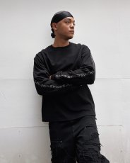 画像4: BlackEyePatch/KANJI TAPED HEAVYWEIGHT L/S TEE（BLACK） (4)